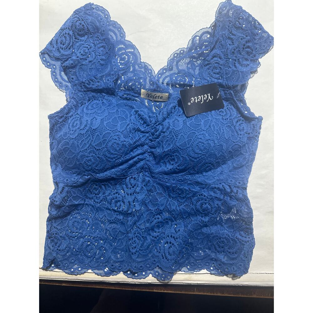 YELETE Lacey Sports Bra/Tank Size S New